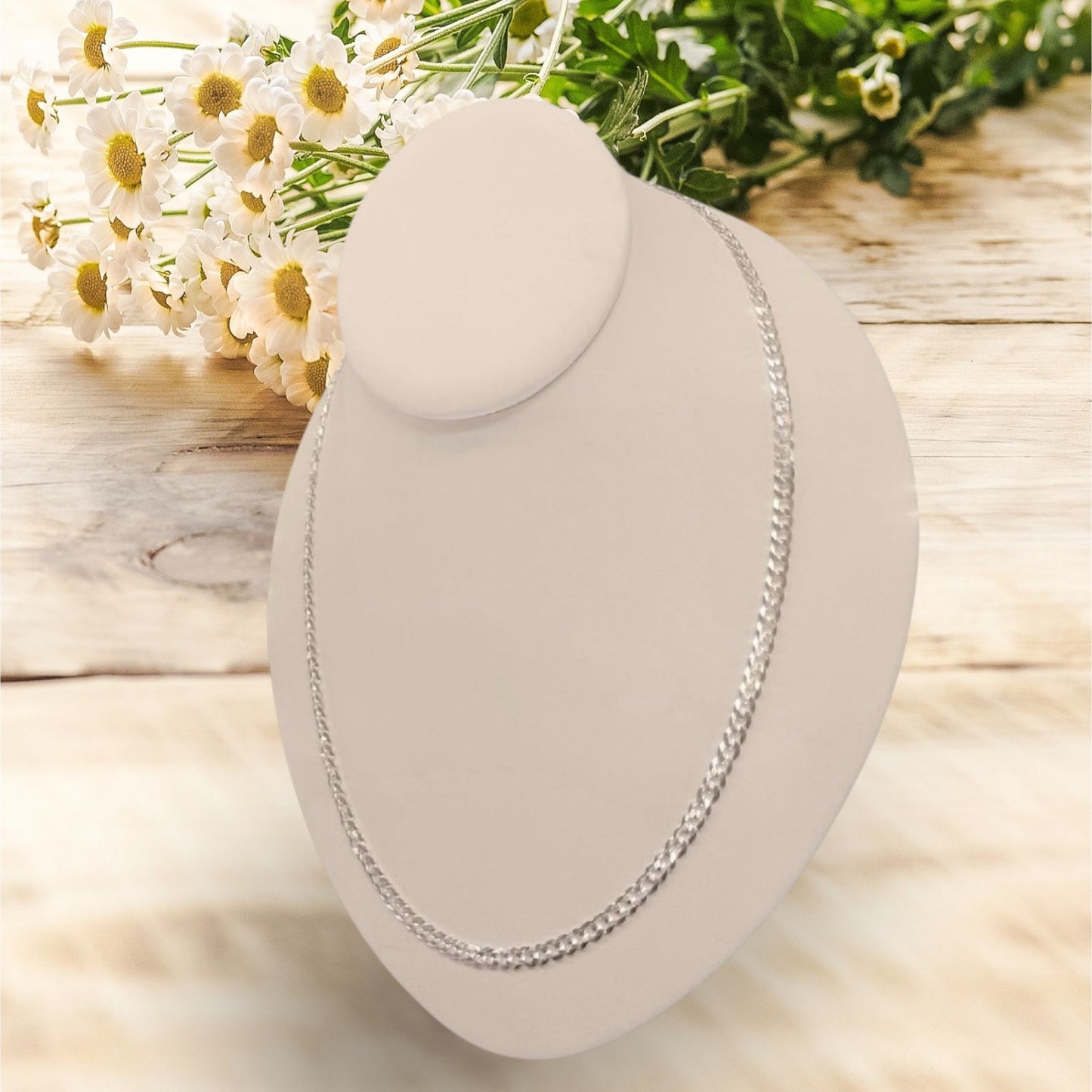 Cadena cubana 24" de plata Italiana 925